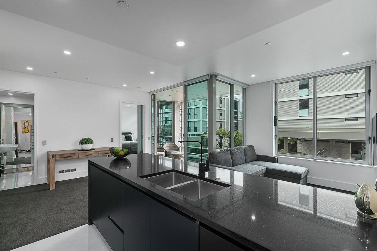 Qv Upscale Modern Viaduct Apt With Parking - 965 Auckland Esterno foto